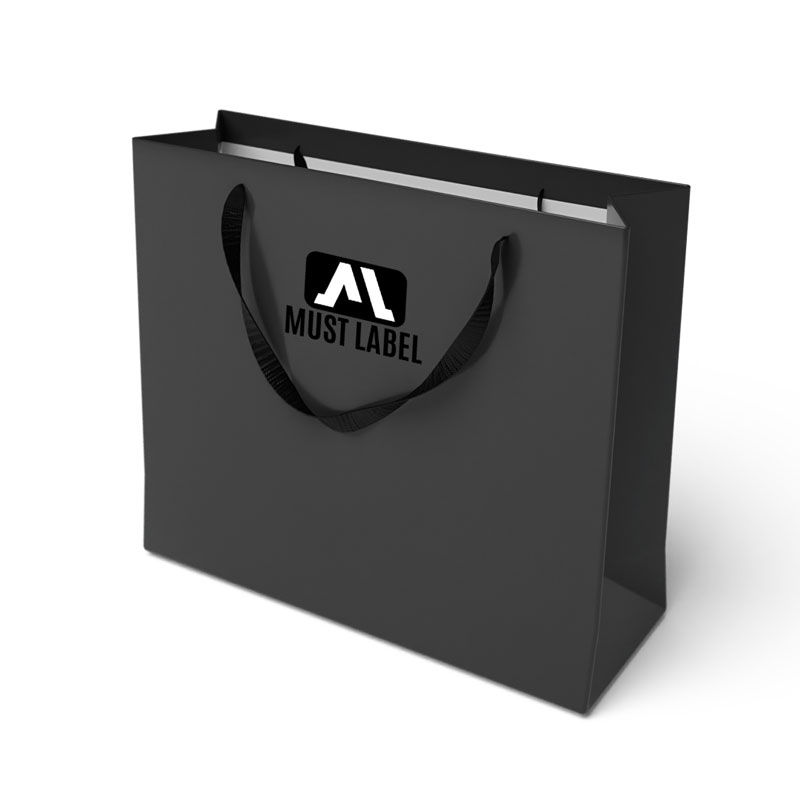 کیسه های کاغذی بازیافت شده چاپ شده